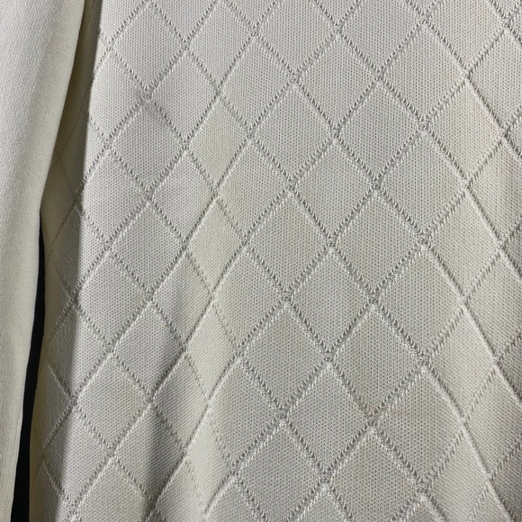 Opening Ceremony Pattern Flare Cuffs Ivory Sweater - Picture 9 of 15